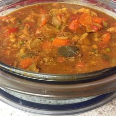 My Balsamic Peppery & Spicy Sausage Casserole A picture of My Balsamic Peppery & Spicy Sausage Casserole.