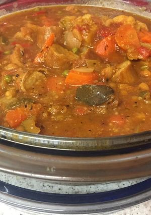 A picture of My Balsamic Peppery & Spicy Sausage Casserole.
