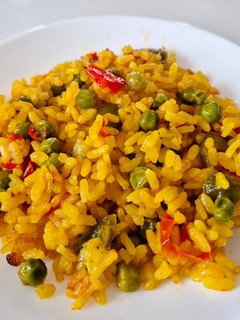 Una foto de Paella de verdura