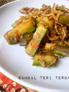 Foto resep Sambal Teri Terong Hijau