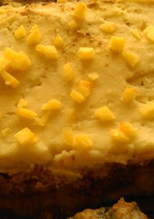 Una foto de Pastel de atún (pastel de papa y atún)
