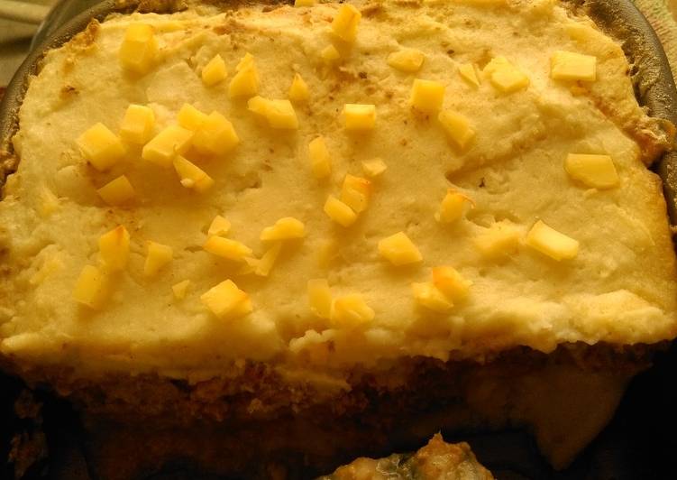 Pastel de atún (pastel de papa y atún)