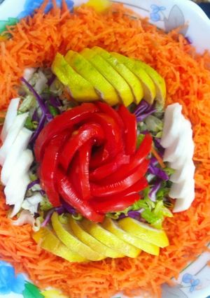 عکسی از دستور سالاد 😍😍😍