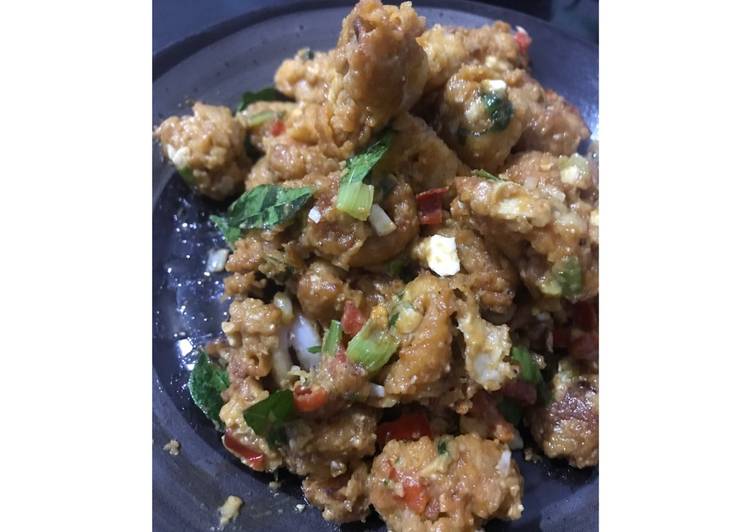 Cara Gampang Menyiapkan Squid Salted Egg Anti Gagal