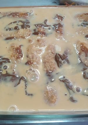 Una foto de Postre borrachito