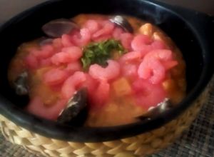 Una foto de Cazuela 🍤de Mariscos