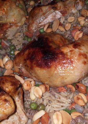 صورة لوصفة أوزي بالدجاج