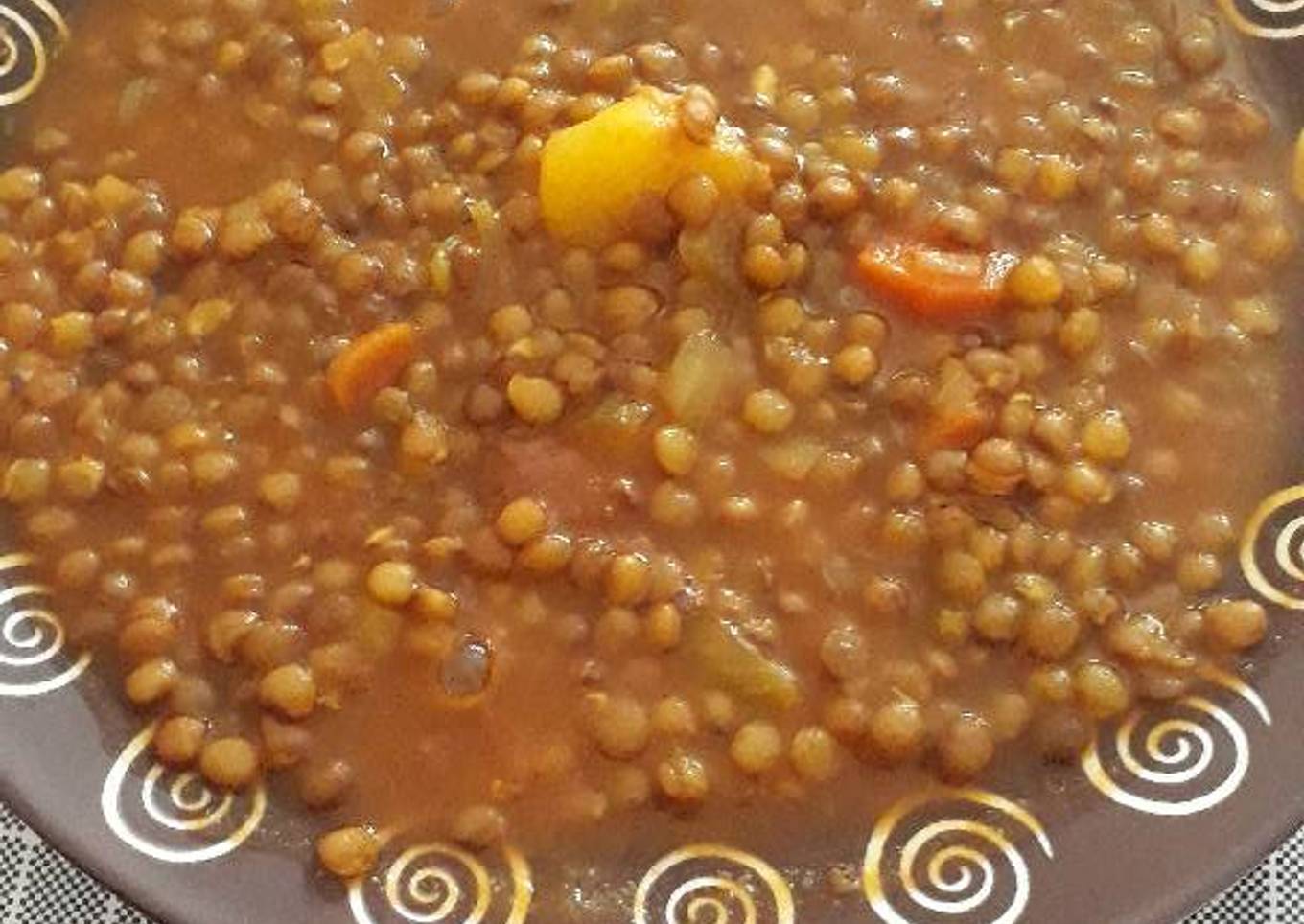 Lentejas que quitan la pena del sentido