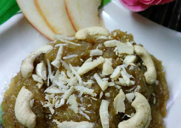 Recipe of Quick Apple halwa