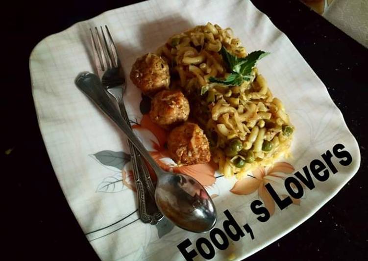 Recipe of Award-winning Kofta macroni