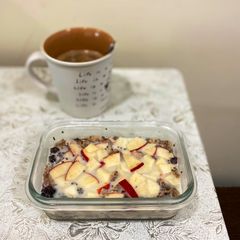 A picture of Overnight oats.