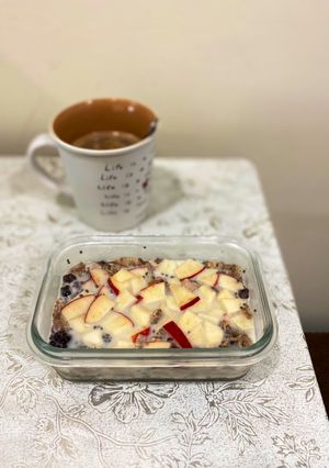 A picture of Overnight oats.
