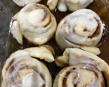 Ultimate, Prepare Lower calorie cinnamon roll with frosting Delicious Steady