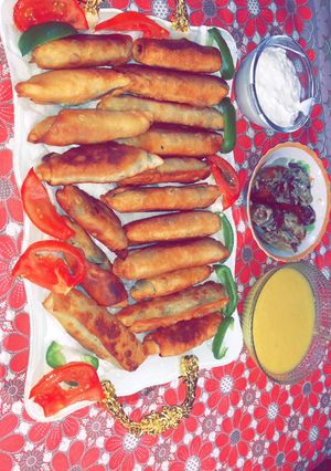 صورة لوصفة بورك باللحم والجبن 🤤