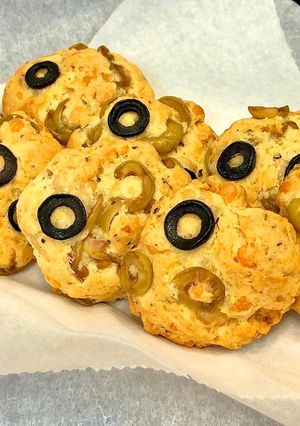Une photo de Cookies salés aux olives