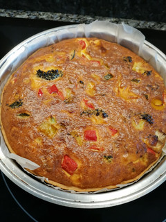 Una foto de 204. Quiche de verduras / Horno