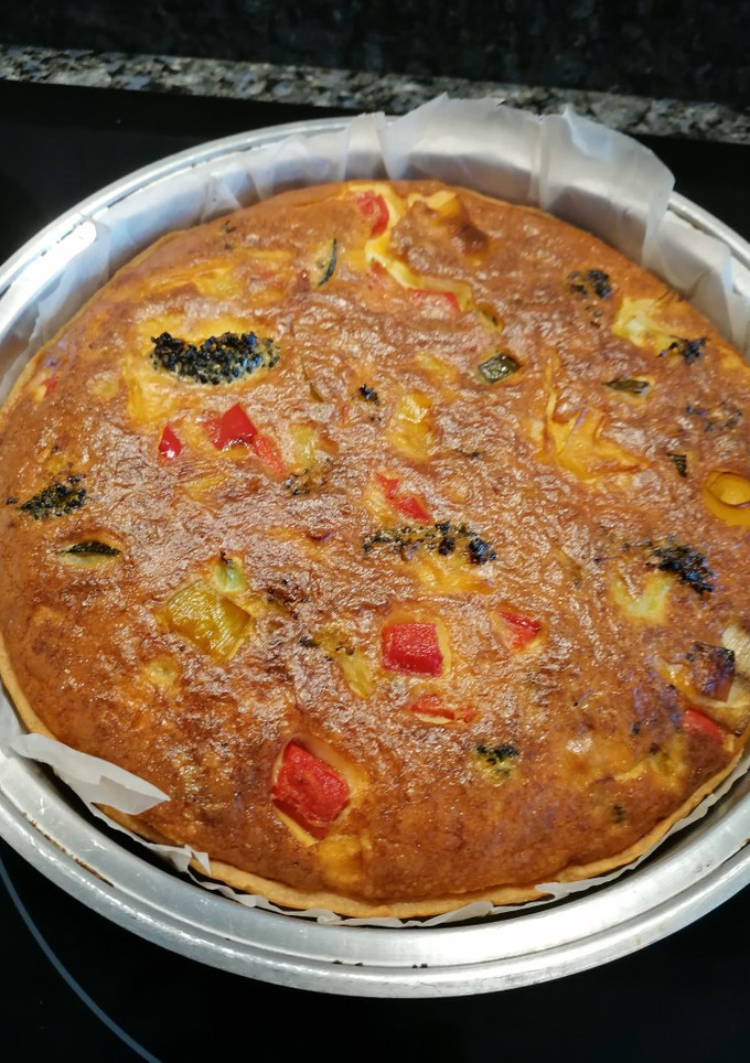 Una foto de 204. Quiche de verduras / Horno