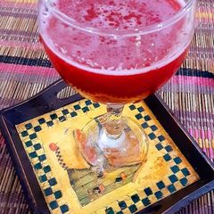 A picture of Plum juice.