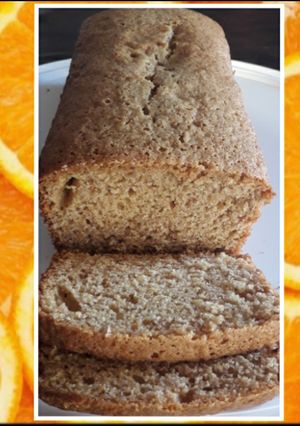 Una foto de Budín integral de naranja (sin manteca) 🍊