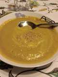 Puré de hinojo y romanescu