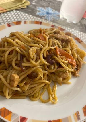 Thai tészta recept fotója