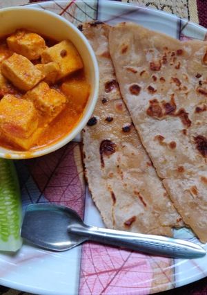 A picture of Muglai paneer.