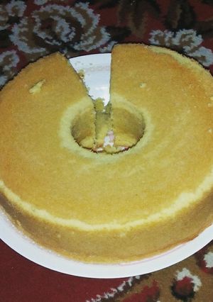 Foto resep bolu tanpa pengembang