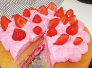 Une photo de fraises congelees mascarpone