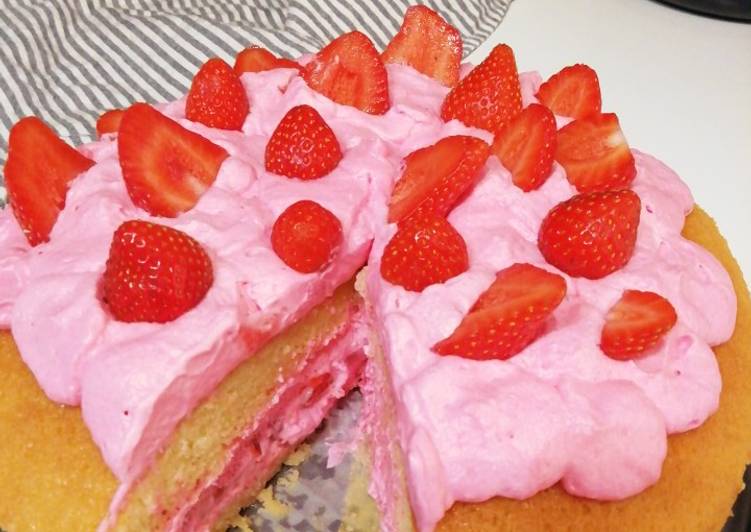 Recette Des Gâteau à la fraise