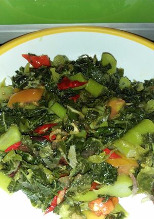 Foto resep Tumis daun pepaya