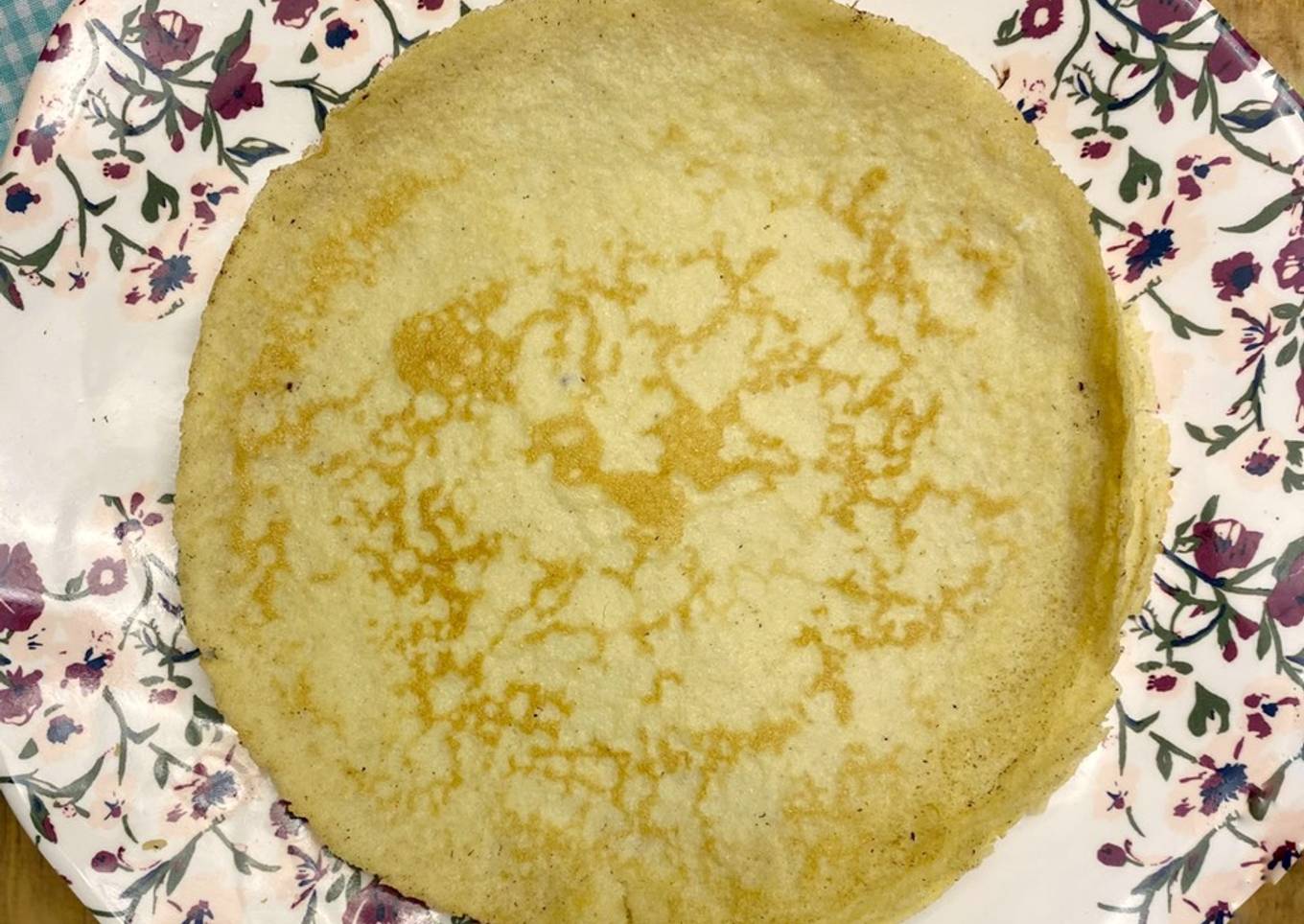 Crepas keto con harina de almendras y coco