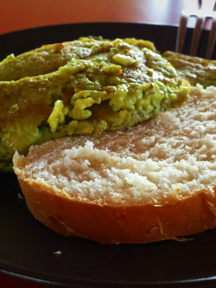Una foto de Tortilla de aguacate