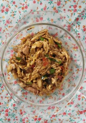 Foto resep Ayam Suwir Pedas