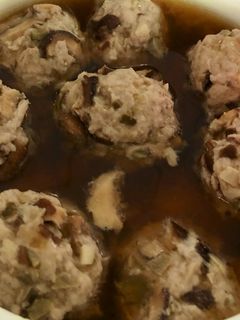 香菇瓜仔肉丸子 的食譜成品照片