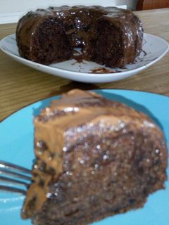 Csokis cukkini kuglóf recept fotója