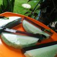 Puding bunga telang