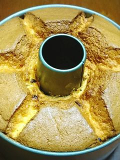 百香果戚風蛋糕 的食譜成品照片