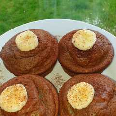 Φωτογραφία της συνταγής Muffins Banana-Cacao