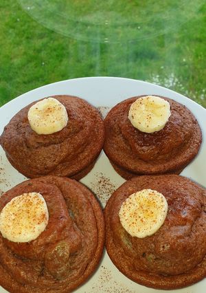Φωτογραφία της συνταγής Muffins Banana-Cacao
