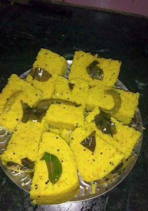 A picture of Jhatpat Dhokala.