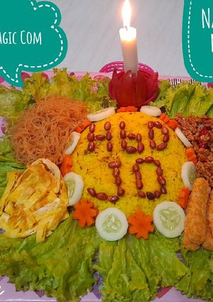 Foto resep Nasi Kuning Magic Com