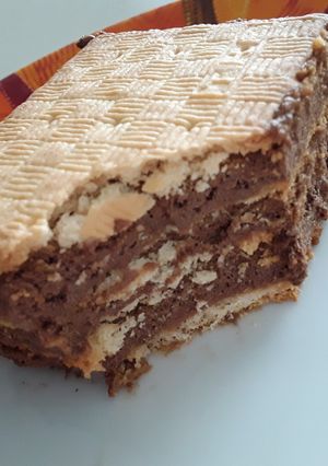 Une photo de Gateau au thé lu et chocolat