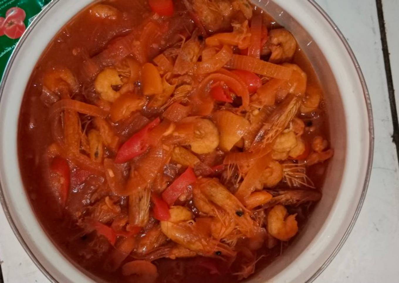 Udang Pedas Manis