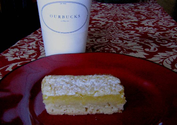 Recipe of Homemade Lemon bars