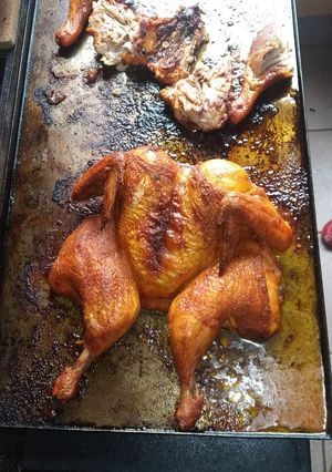 Una foto de Pollo marinado