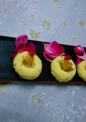 A picture of Flavoured sandesh.