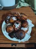 Buñuelos dulces sin grasa