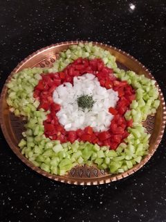 عکسی از دستور سالاد شیرازی
