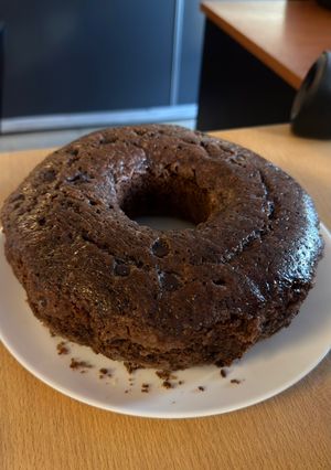 Una foto de Budín de chocolate