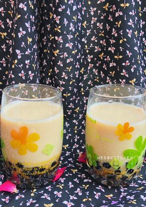 Hình của món Sữa đậu nành trân châu đường đen.